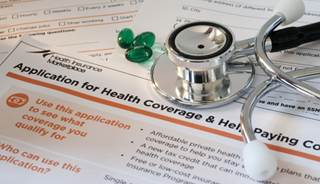 The percentage of people without insurance in the United States has declined. The percentage of people without insurance in the United States has declined.