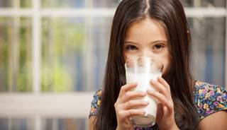 Bone mineral density appeared to be lower in children with a cow's milk allergy. Bone mineral density appeared to be lower in children with a cow's milk allergy.