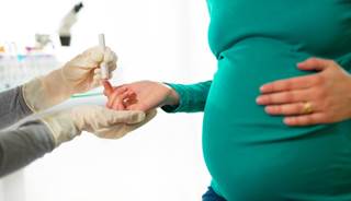 Babies born to mothers with gestational diabete had significantly greater adipose tissue. Babies born to mothers with gestational diabete had significantly greater adipose tissue.